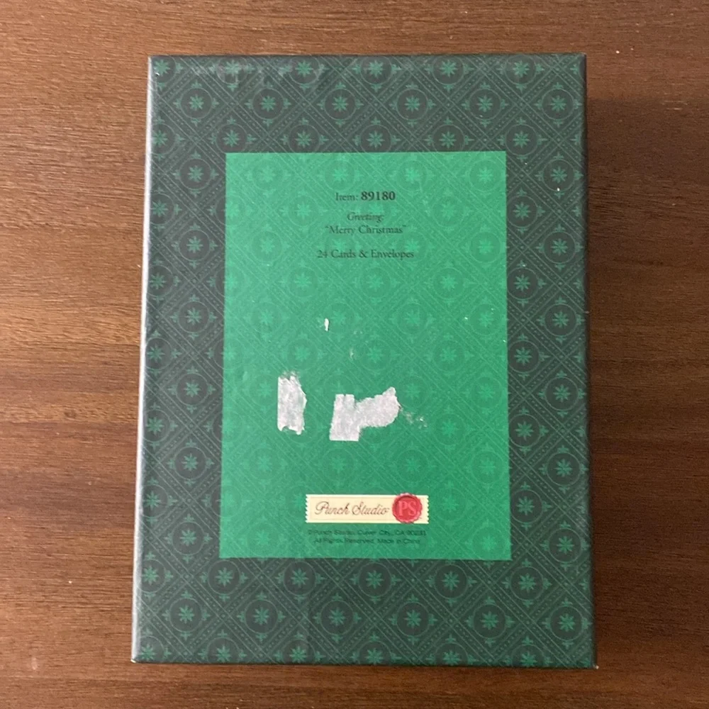 24 Punch Studios Snowman and Cardinal Christmas Cards and Envelopes (89180)
